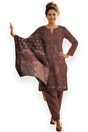 3 PC DHANAK SUIT